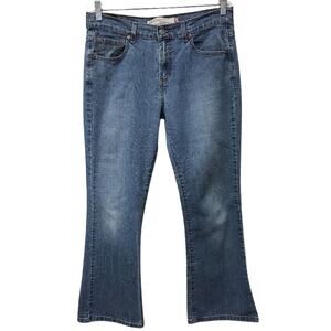 Levis Nouveau 315 Jeans Womens Size 10 Short Denim Blue Boot Cut
